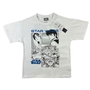 Cotton On Kids Star Wars Manga Drop Shoulder Short Sleeve T-shirt - Size 5